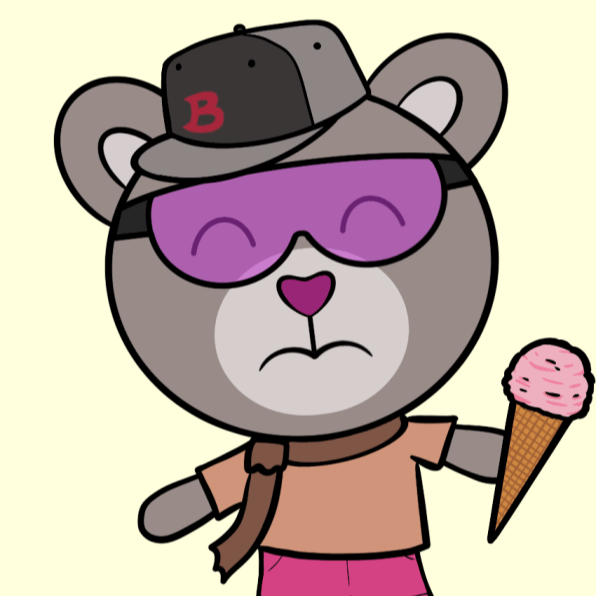 Jolly Teddy Party smart happy PFP NFT