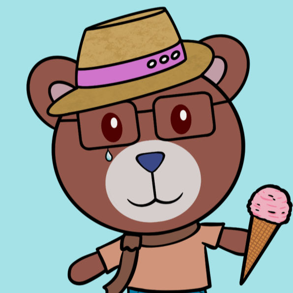Jolly Teddy Party lovely icecream cozy PFP NFT